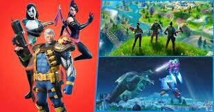 Mudança do Fortnite