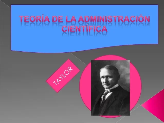 origen la teoría de la administración científica