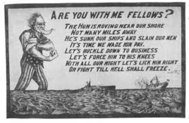 USA declares war on Germany