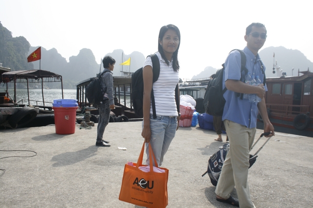 Depature from Halong Bay to Hanoi