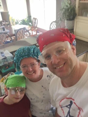 We finished the basement in our house