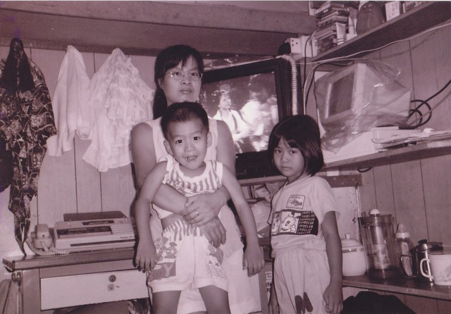 Moved to the Temporary Housing Area at Kowloon Bay