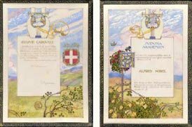 Premio nobel per la letteratura a Carducci