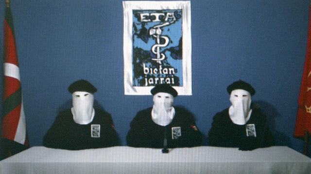 Terminan os atentados ETA