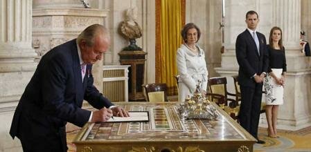 Abdicación de Juan Carlos I