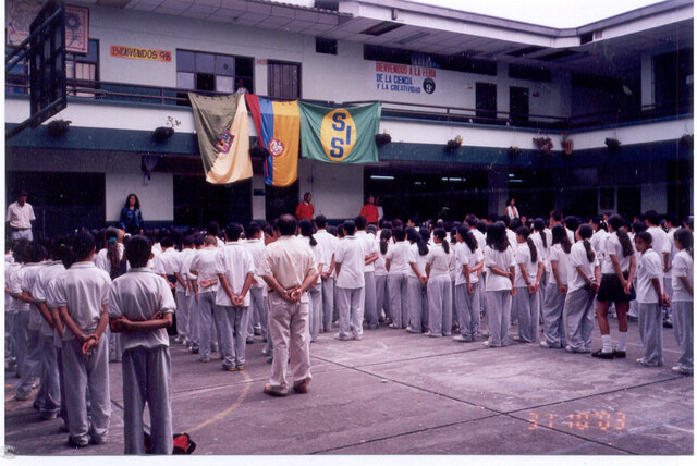 Terminación de la construcción del colegio
