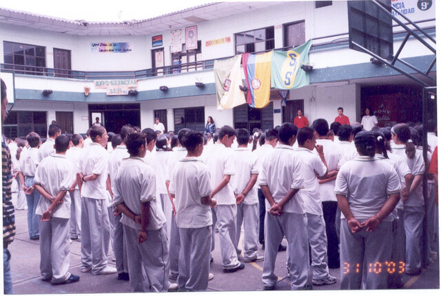 Terminación de la construcción del colegio