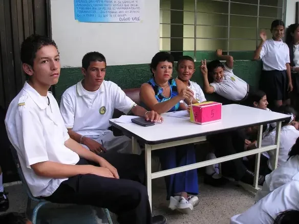 la llegada de los primeros docentes