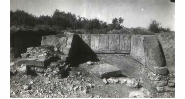 She had her first excavation experience