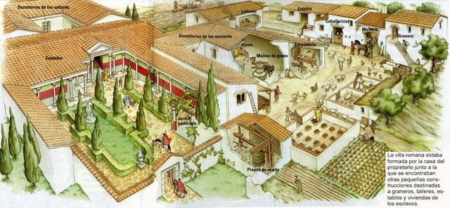 Arraldeko Erromatar villa (berreraikia)