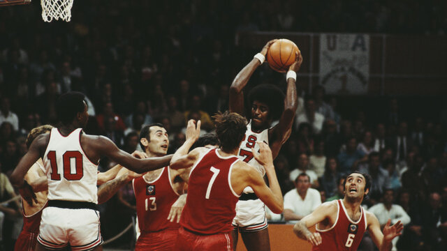Olympic Rivalry: 1972 basketball game between the Soviet Union and the United States