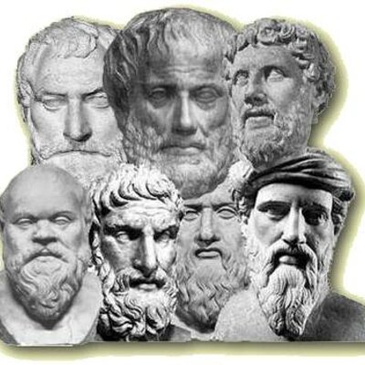 Timeline: filósofos presocráticos y Sofistas