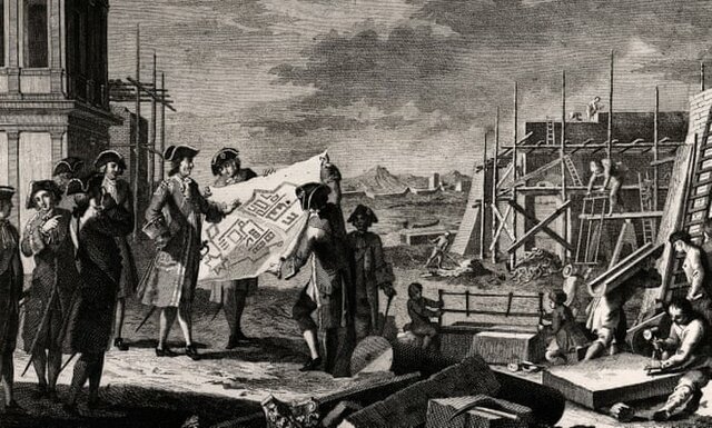 Peter starts building St Petersburg