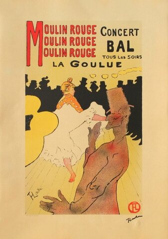 La Goulue au Moulin Rouge