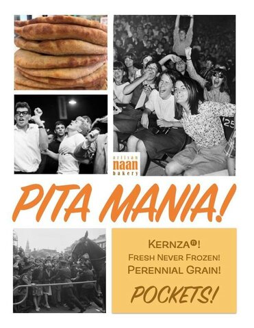 Perennial Grain Pockets (Kernza® Pita) Delivered to Select Lunds & Byerlys Stores