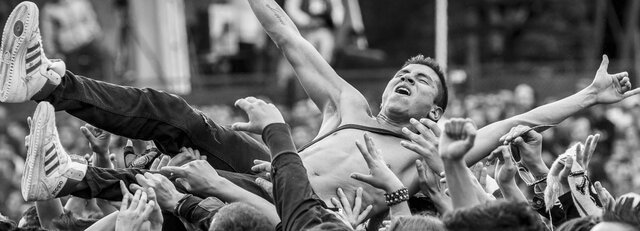 Transmisión de Rock al parque