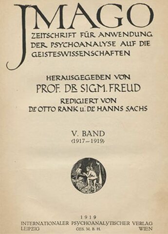 Freud creó la revista “Imago”