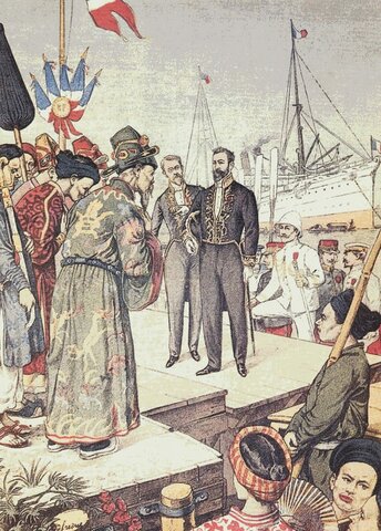 Francia consolida la conquista de Indochina