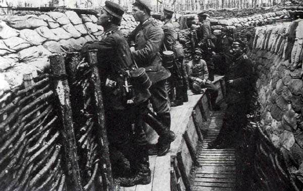 guerra de trincheras