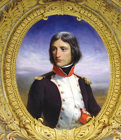 Napoleon postane poročnik