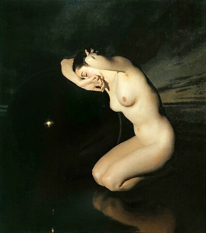 "Desnudo de la bola de cristal" ACOSTA (1938-40)