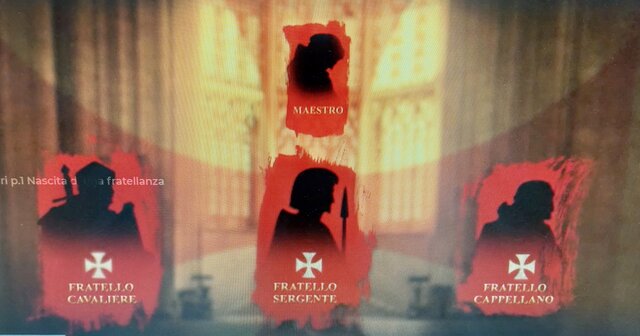 1) Commanderie e Organizzazione Templare