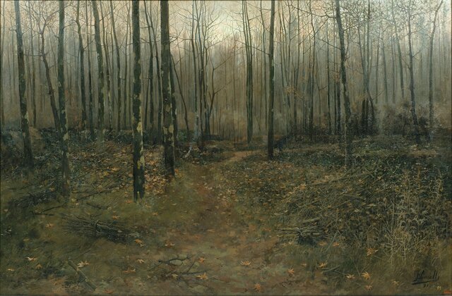 "Febrero: paisaje" JOAQUIM VANCELLS