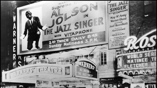 El Cantor de Jazz, Primera Película Protagonizada Por Al Jolson.