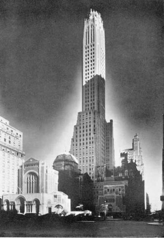 En EE.UU Se Termina el edificio del General Electric.