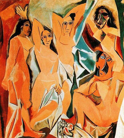 "Las Señoritas de Avignon" PICASSO