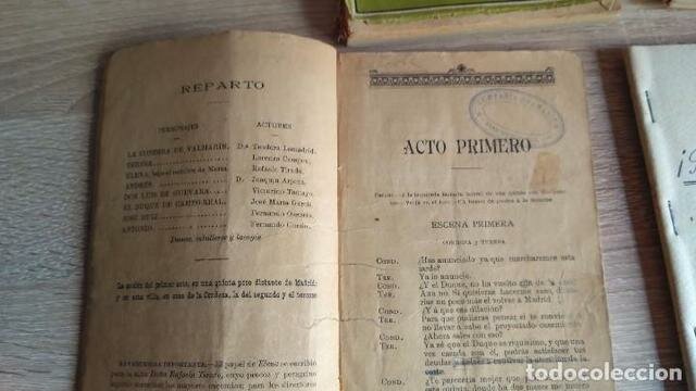 LOS GUIONES Y PERSONAJES