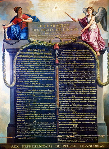 The Declaration of the Rights of Man & the Citizen