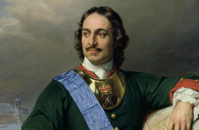 Peter the Great takes control of Russia