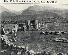 RECOJIDA DE CADÁVERES EN EL BARRANCO DEL LOBO