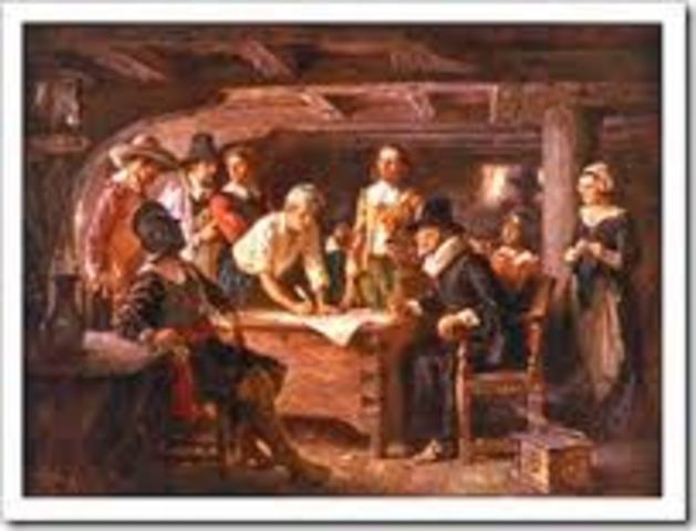 The mayflower compact