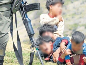 LOS NIÑOS Y NIÑAS EN EL CONFLICTO ARMADO