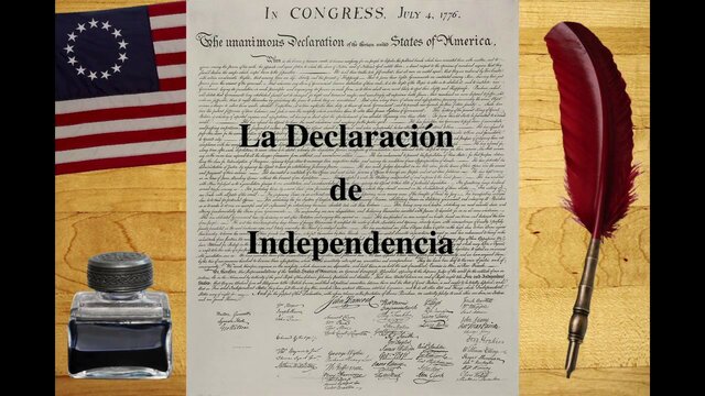 La Declaración de Independencia de Estados Unidos