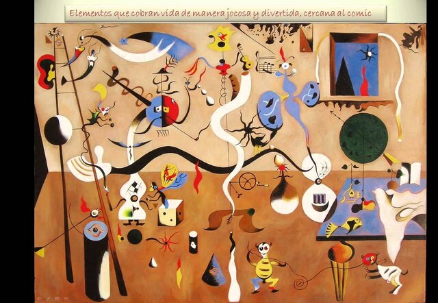 "El carnaval del Arlequín" MIRÓ