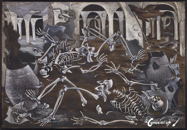 "Antro de fósiles" MALLO