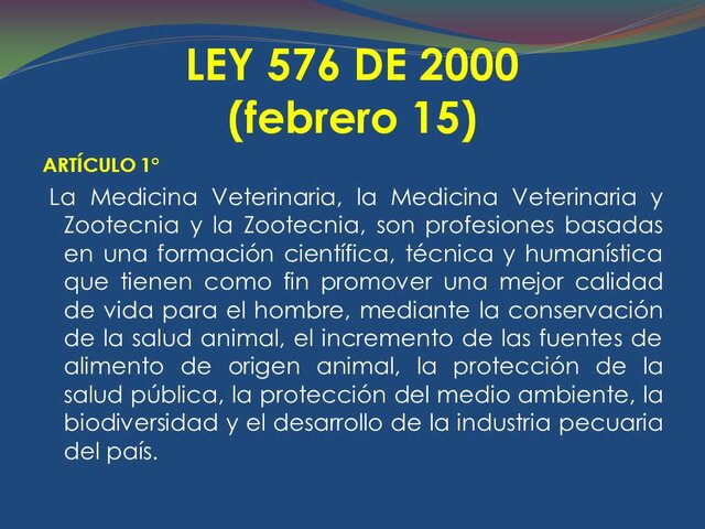 Código de ética para el ejercicio profesional de la medicina veterinaria y zootecnia en Colombia