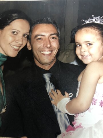 Primeira ida ao casamento.