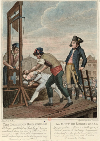 Execution of Robespierre