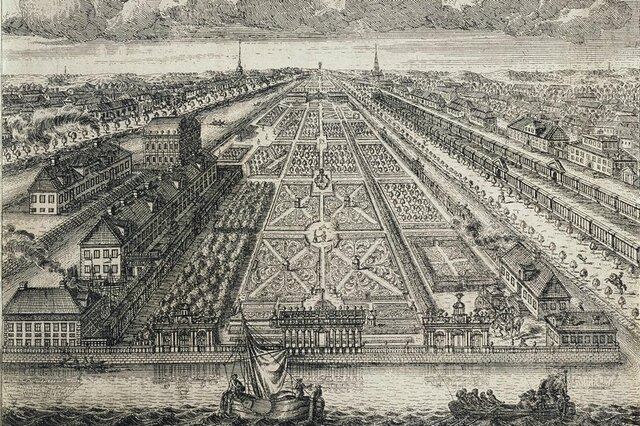 Peter Starts building St. Petersburg