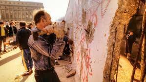 Berlin Wall comes down