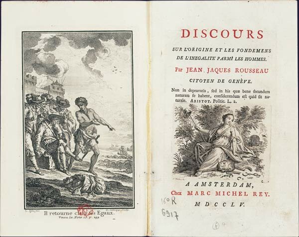 Discours, Rousseau.