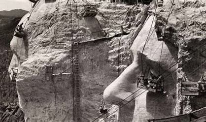 Inauguración del Monte Rushmore