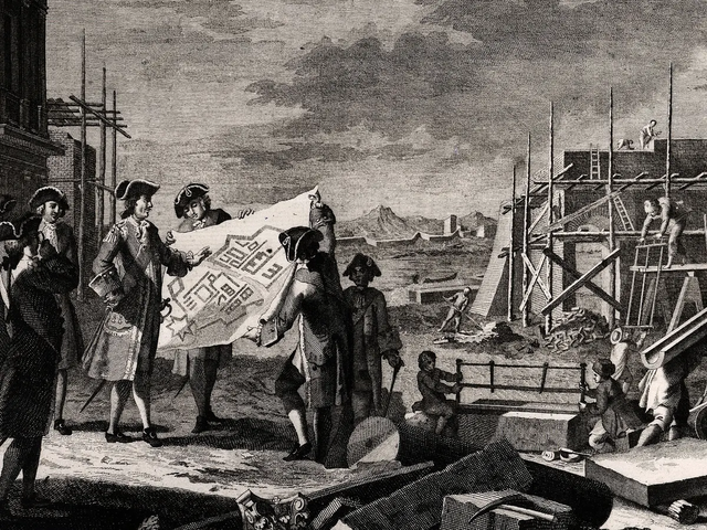 Peter starts building St Petersburg