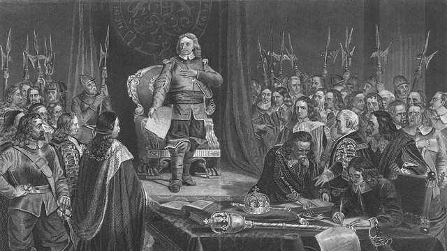 Oliver Cromwell becomes Lord Protector