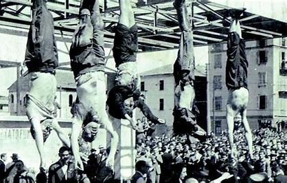 Ejecución de Mussolini