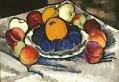 Still Life. Fruit on a Plate